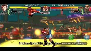 Chun-Li vs. Balrog - Street Fighter 4 Mobile - Gameplay by: #richardjohn786 - #Rymatica Studios