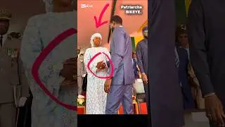 Le pr&eacute;sident s&eacute;n&eacute;galais salue la premi&egrave;re dame Marie Khone Faye et Absa Faye #independance #senegal