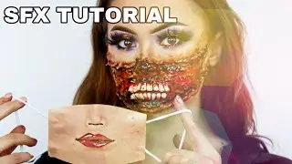 Gory Mask SFX Makeup Tutorial || Tips Tricks & More || Makeuppbyruthie