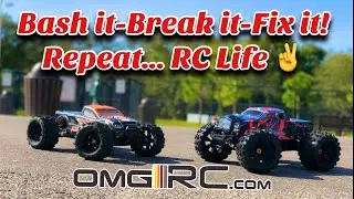 DHK HOBBY MAXIMUS 1/8 4WD 4S & Eachine EAT02 1/8 4WD 4S OMGRC.com