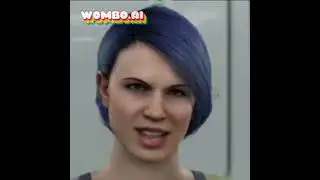 Blue-haired Traci Sing I Will Survive