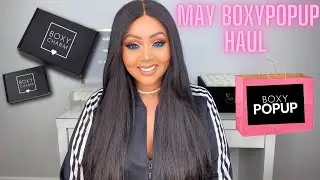 PR-акция BOXYCHARM BOXYPOP за май 2021 || Распаковка и примерка || Урок по вырезанию складок✨❤️