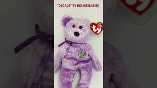 &ldquo;DECADE&rdquo; PURPLE TY BEANIE BABIES | #shorts