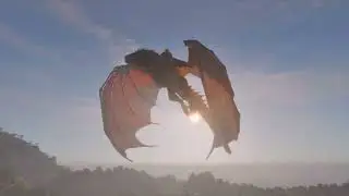 Voando com o MOD Dragon Game Of Thrones (GOT) ARK Survival Ascended