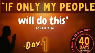 22 October Prayer Movement: Day 1 Devotion 