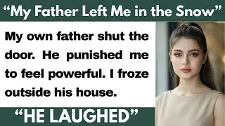 My Father Locked Me Outside in −10°F | He Didn’t Expect My Billionaire Grandmother | Revenge Story