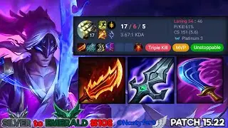 BEST MASTER YI BUILD FOR PATCH 15.22 - League of Legends