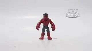 Custom: Playskool Heroes Red Hulk