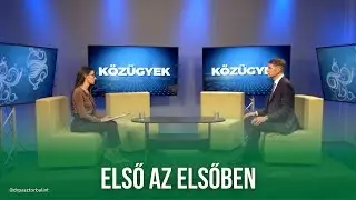 Közügyek (Pannon RTV) - Interjú dr. Pásztor Bálinttal, a VMSZ elnökével