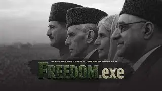 Freedom.exe | Pakistan's First Ever AI Generated Short Film Trailer | Pixelab Solutions