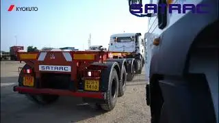 SATRAC delivers 15 Skeletal Trailers to Pushpak Logistics (Gujarat)
