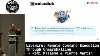 Livewire: Remote Command Execution Through Unmarshalling - Rémi Matasse & Pierre Martin
