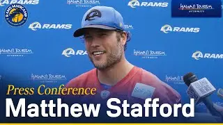 Matthew Stafford On Minicamp In Maui, Hosting Youth Football Camps In Hawaii & Offseason Activities