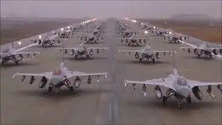 Força aérea americana || Elephant Walk Exercise ||