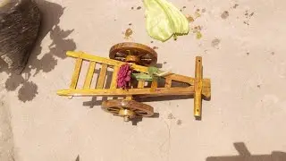 Making a beautiful mini bull 🐂 cart || how to made a bull car || bull cart making at home| bail gadi