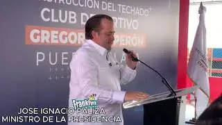 JOSE IGNACIO PALIZA Y KELVIN CRUZ DAN INICIO A TECHADOS DEL CLUB GREGORIO LUPERON Y GUSTAVO BEHALL