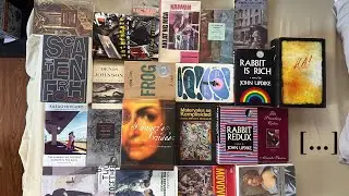 What I Read in September / Another Unhinged Postmodern Book Haul