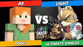 SSC 2023 - A9 (Steve) Vs. Light (Fox) Smash Ultimate Tournament