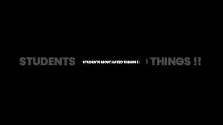 Student's most hated things😭#relatable #school #funny #shorts #trending #aesthetic #fypシ゚viral