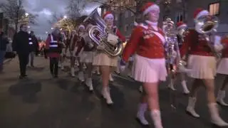 Juleoptog p&aring; Amagerbrogade 2016