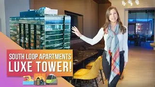 NEW Luxury South Loop Chicago Apartment Building with HUGE Amenity Area