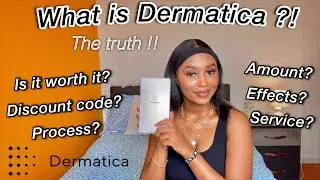 Dermatica || Review + Journey || Follow up || DISCOUNT CODE !!