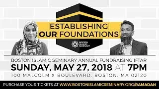 Ustadha Yasmin Mogahed Invites YOU to Boston Islamic Seminary's 2018 Fundraising Iftaar