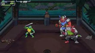 Teenage Mutant Ninja Turtles: Shredder's Revenge Ps5 gameplay 4k ultra HDR (Part 4)