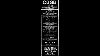 8-The Dead Boys-(There's Gonna Be a) Showdown-(Archie Bell & the Drells cover)-CBGBs, NYC 5-07-1978