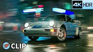 Mirage Porsche Chase Scene | Transformers Rise of the Beasts (2023) 4K HDR Movie Clip
