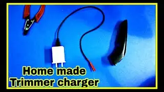 HOW TO MAKE PHILIPS TRIMMER CHARGER AT HOME | #HomeMadeCharger