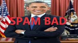 OBAMA Roasts Spam Comments On Youtube