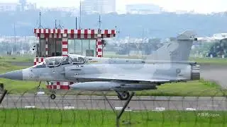 壯觀。台灣空軍第二戰術戰鬥機聯隊戰機起降|台灣捍衛戰士|Spectacular ROCAF 2nd tactical composite wing M2000 takeoffs & landings!