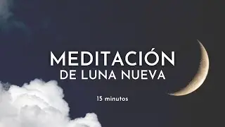 Meditación  de LUNA NUEVA | conecta con tu ENERGÍA CREATIVA. Medita con Gabriela Litschi
