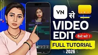 VN app se editing kaise kare | vn video editor full tutorial in hindi | Video Editing Kaise Kare