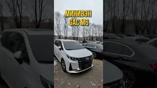 Цена на минивэн #минивэн #gacm6 #автоизкитая