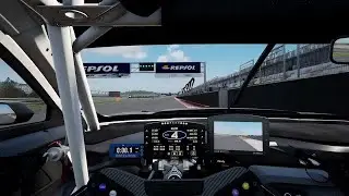 ACC Valencia Ford Mustang GT3 (Dry) Track Guide (Hotlap + Telemetry)