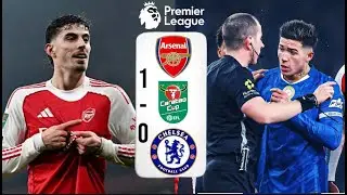 HAVERTZ SENDS ARSENAL TO WEMBLEY 😍 l Arsenal 1-0 Chelsea (4-2 agg) l Carabao Cup