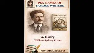 Quick Short 6 Pen Names of famous writers Classes by Poonam Dua