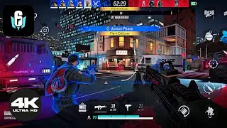 1st Time BOMB RUSH Rainbow Six Mobile 4K Gameplay