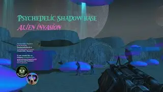 Psychedelic Shadow Base Alien Invasion Shooter and Jetpack Game on itch.io