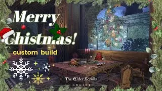 ESO housing: Custom-built Christmas house (Mournoth Keep)
