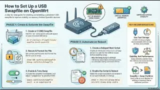 How to Expand OpenWrt Memory: USB Swapfile Setup Tutorial