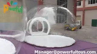 inflatable clear tent