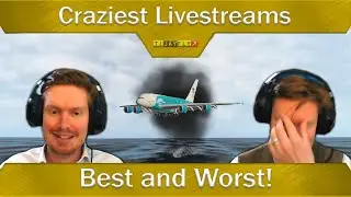 My craziest flight sim stream moments! | X Plane 11