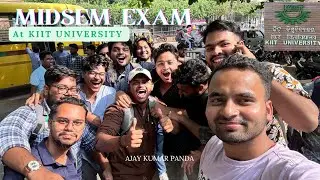Balancing Study & Fun: My 1st Midsem Exams at KIIT😶‍🌫️💥 #kiituniversity #MCA #exam