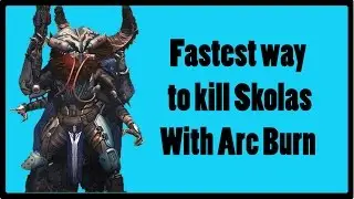 FASTEST way to kill skolas arc burn (destiny) PoE Gameplay