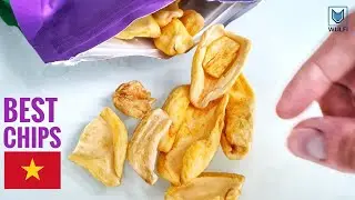 Best Natural Chips 🇻🇳 Made in Vietnam (Jackfruit and Sweet Potato Vinamit)