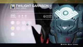 Destiny - Twilight Garrison Titan Exotic Chest Piece
