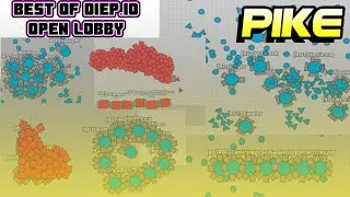 Diep.io #2 // TOP 3 OPEN LOBBIES // MAKING TRICKS // BEST GAMEPLAYS IN DIEP.IO